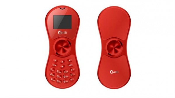 Este es el Chilli Phone, el primer celular con forma de spinner