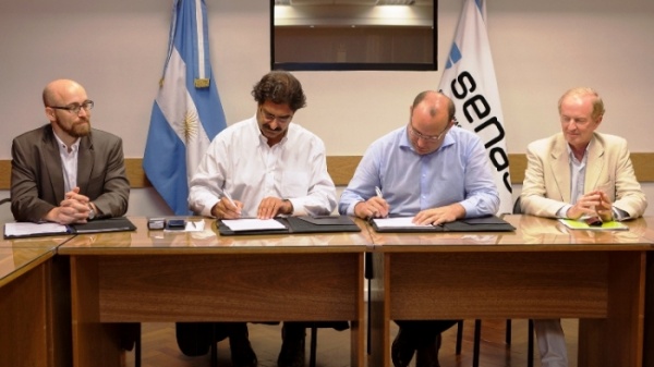 Cadena lctea: el Senasa firm un convenio con la Provincia