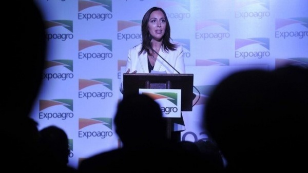Ampliar Vidal estuvo en Expoagro y le hizo otro guiño al campo: después de los caminos, la emergencia