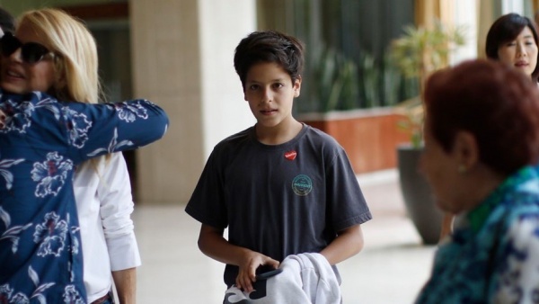 Ampliar Máximo Menem acusó a Zulemita de no dejarlo ver a su papá