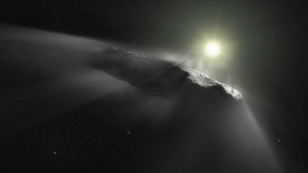 Ampliar El asteroide Oumuamua vuelve a ser una nave extraterrestre