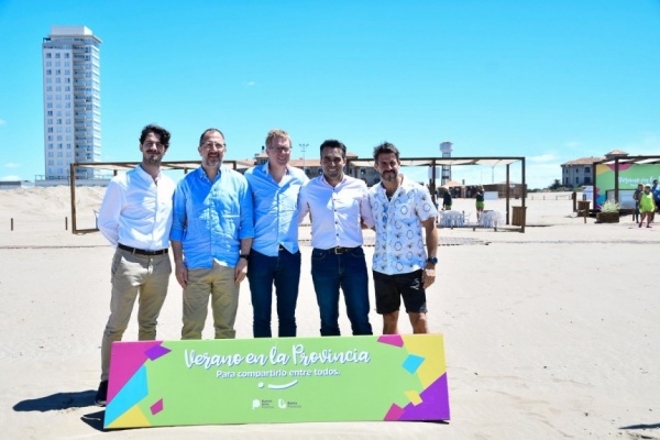 La Provincia inaugur las playas pblicas de Necochea y Mar de Ajo