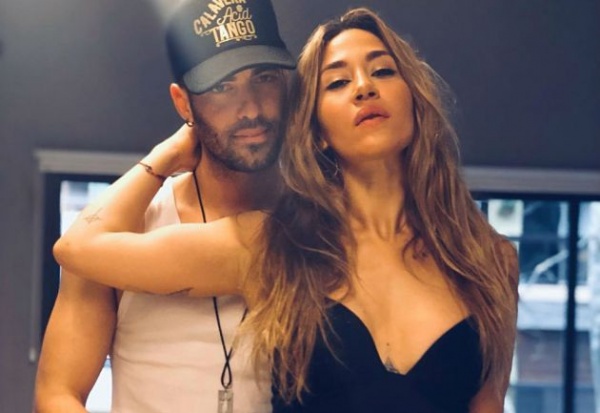 Jimena Barn y Mauro Caiazza: juntos en el jacuzzi