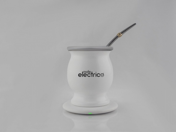 Desarrollan un mate elctrico al que no se le lava la yerba