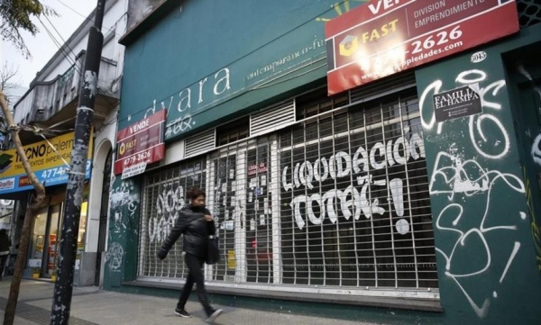 Enero negro: ms de 2 mil comercios cerraron en la Capital y el Conurbano