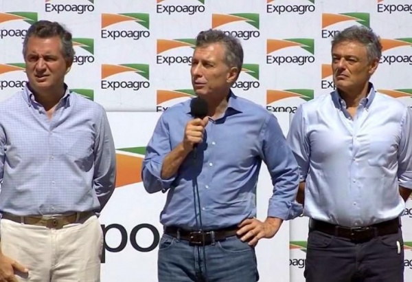 Ampliar Macri anuncia medidas para el campo en Expoagro