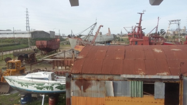 Ampliar Reabrieron un astillero en Necochea