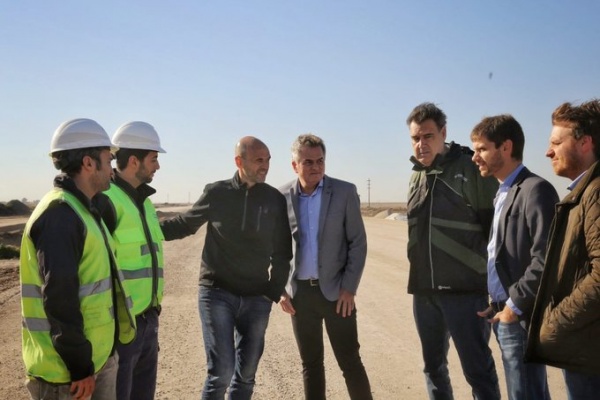 Ampliar Dietrich recorrió en Bahía Blanca una autopista que demandará una inversión de $4.000 millones