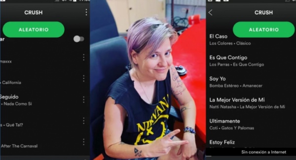 Ampliar DJ declara su amor con 60 títulos de canciones en una playlist de Spotify