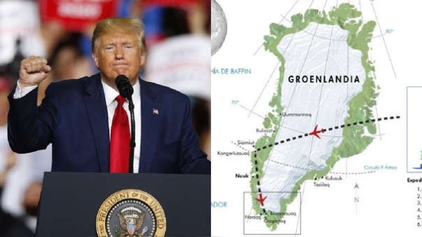 Ampliar El gobierno de Groenlandia respondió, luego de los rumores que indican que Trump quiere comprarla