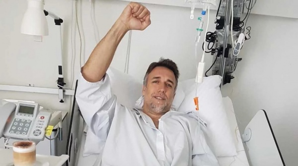 Tras ser operado, Gabriel Batistuta comparti un emotivo posteo en Instagram