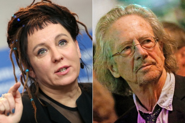 Olga Tokarczuk y Peter Handke, los ganadores del Nobel de Literatura