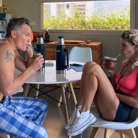 Ampliar Jimena Cyrulnik y su expareja: la convivencia en aislamiento y un tensiómetro sexual