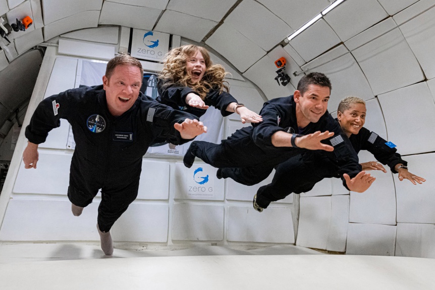 Turismo espacial: cuatro astronautas no profesionales viajarn alrededor de la Tierra