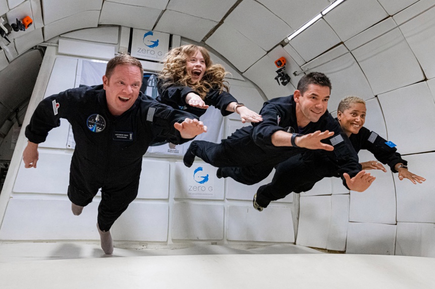 Ampliar Turismo espacial: cuatro astronautas no profesionales viajarán alrededor de la Tierra