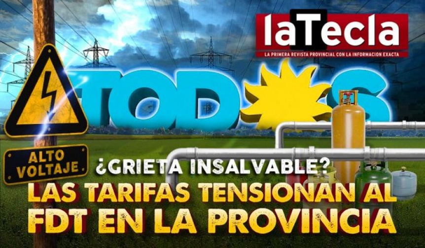 Las tarifas tensionan al FDT en la provincia