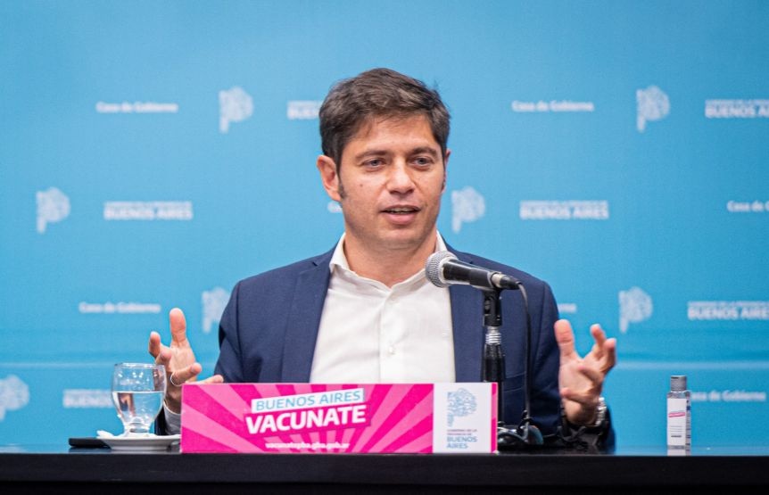 En medio de la crisis, Kicillof le garantiz a los intendentes tener recursos hasta fin de ao