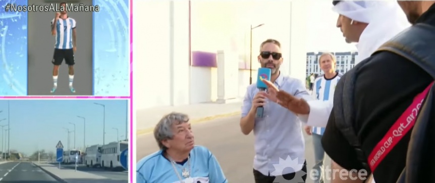 Ampliar El Pollo Álvarez fue censurado en vivo desde Qatar