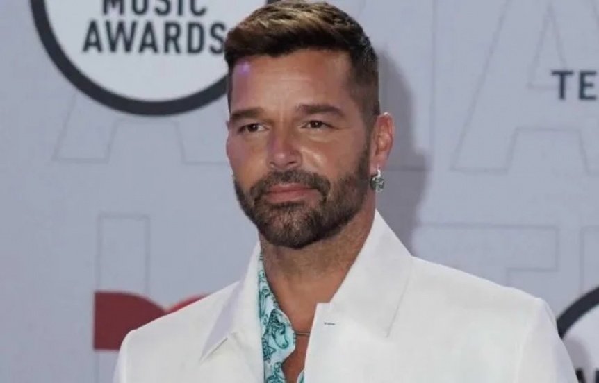 Ampliar Locura por Ricky Martin: una multitud le dio la bienvenida en la puerta del hotel en Recoleta