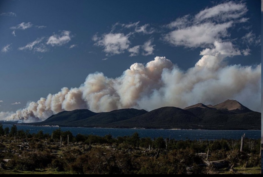 Tierra del Fuego: ya son 8 mil las hectreas afectadas por los incendios