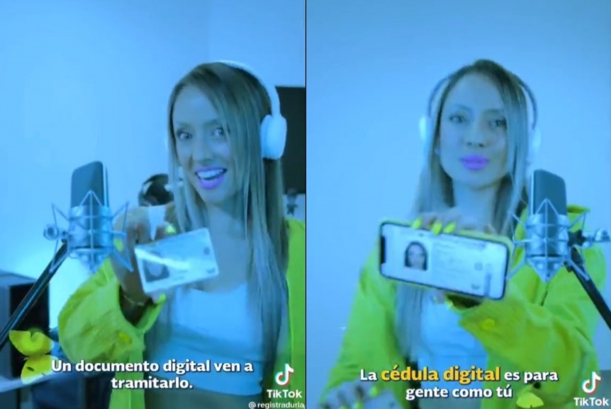 Ampliar La Registraduría de Colombia creó una nueva versión del tema de Shakira para una campaña