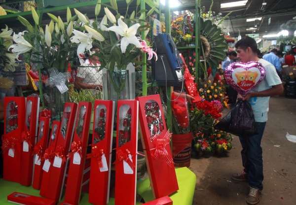 Ampliar La merma en la ventas afectó a San Valentín