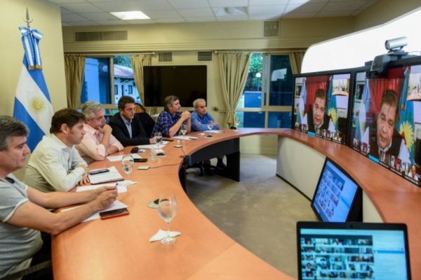 Apurados por la crisis los intendentes le pidieron asistencia financiera a Alberto Fernndez