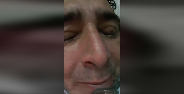 El desesperado pedido de un paciente con COVID-19: 