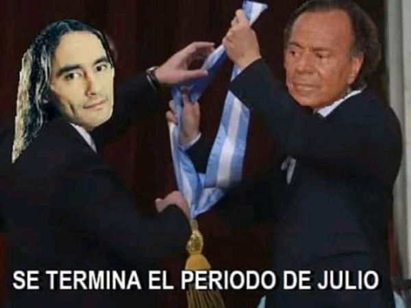Se terminan los memes de Julio y se preparan los de Agostini