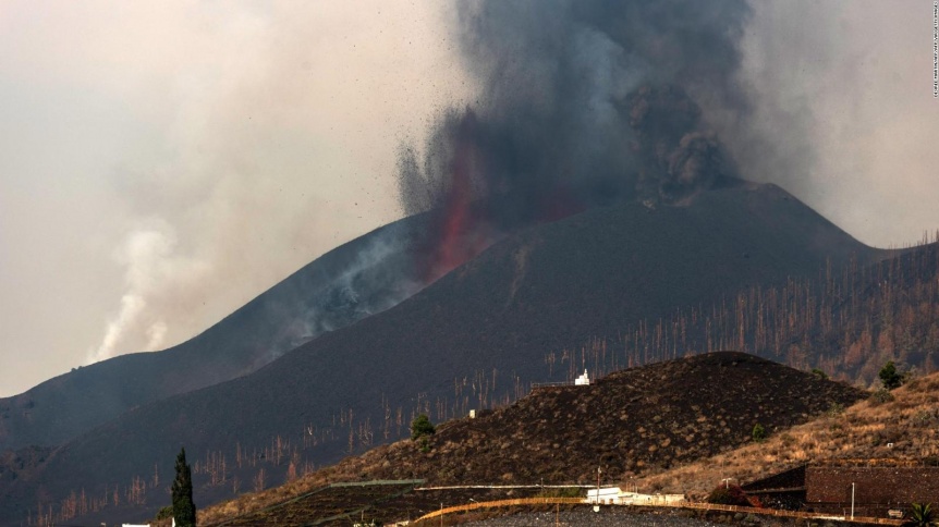 El volcn Cumbre Vieja se reactiv y vuelve la preocupacin