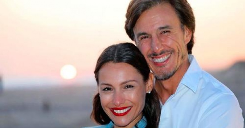 Ampliar Roberto García Moritán celebró su tercer aniversario con Pampita: cómo empezó su historia
