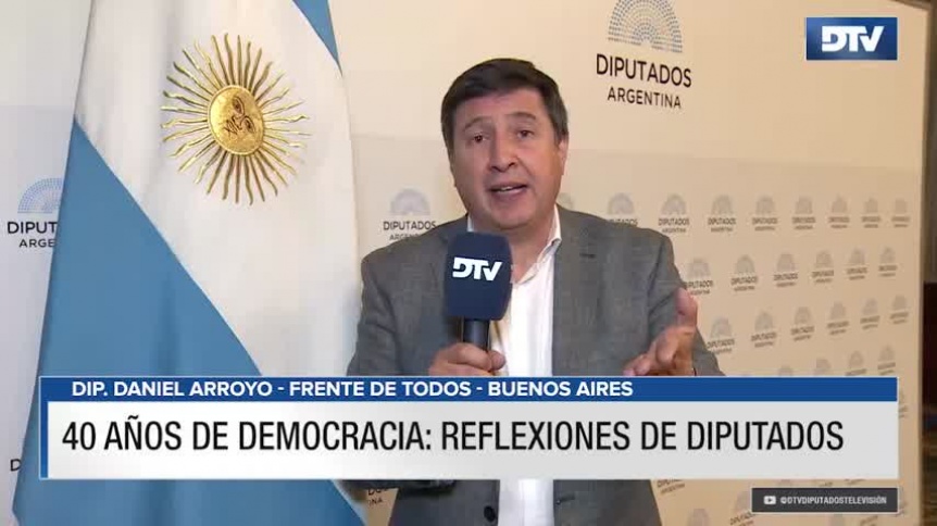 Ampliar Diputados reflexionaron sobre la importancia de que se hayan cumplido 40 años interrumpidos en democracia