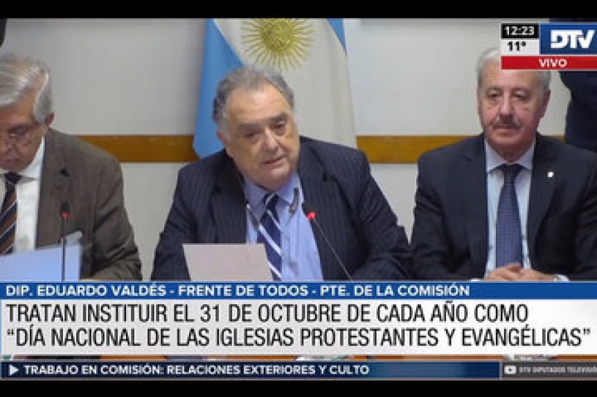 Ampliar Aval para instituir el 31 de octubre como Día Nacional de las Iglesias Protestantes