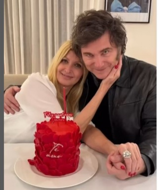 Ampliar Yuyito González le dedicó un tierno mensaje a Javier Milei por su cumpleaños