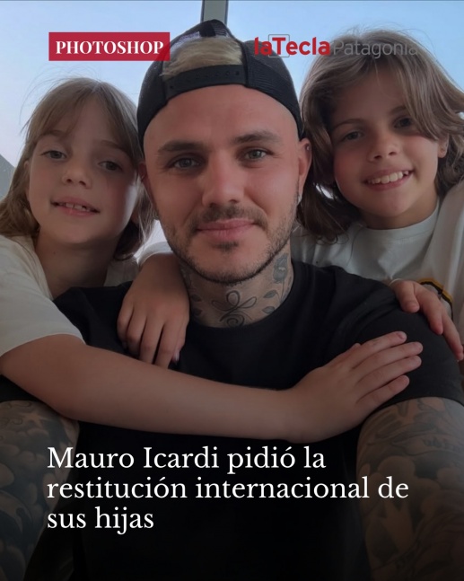 Ampliar Mauro Icardi pidió la restitución internacional de sus hijas