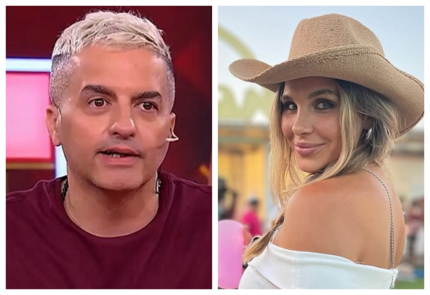 Tremendo cruce entre ngel de Brito e Ivana Icardi