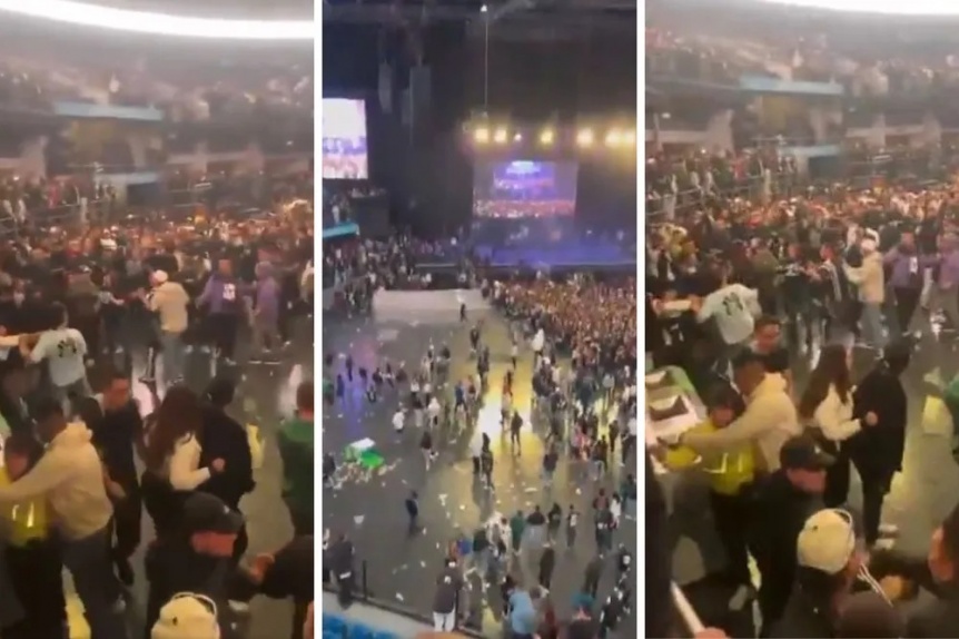 Disturbios en el show de Damas Gratis: un muerto y varios heridos