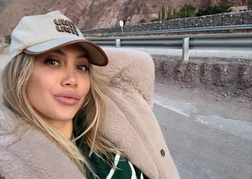 Ampliar Wanda Nara viajó a México por un proyecto especial