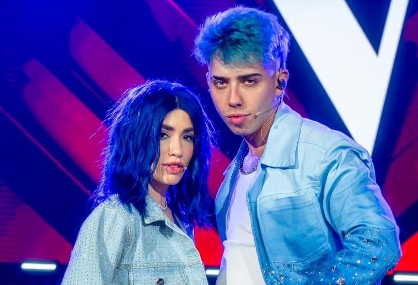 Ampliar Lali imitó a Luck Ra en La Voz y causó furor en los fans