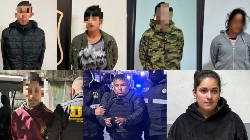 El chofer y los dueos de la vivienda entre los siete detenidos por el triple crimen de Varela