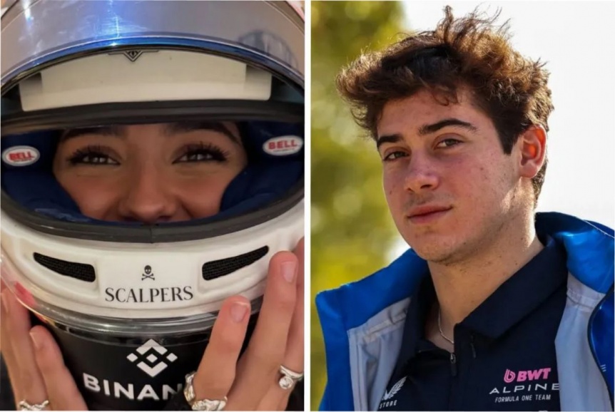 Franco Colapinto y Maia Reficco oficializaron su noviazgo