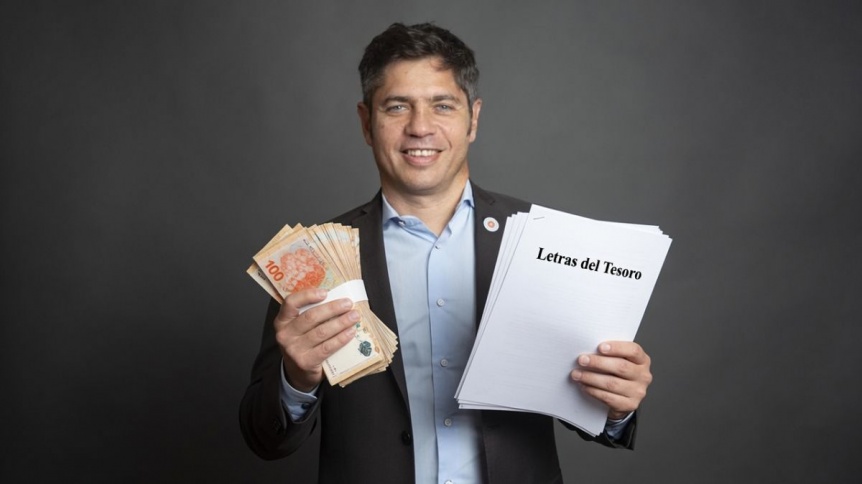 Kicillof vuelve a buscar financiamiento de corto plazo con Letras del Tesoro