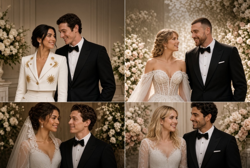 Ampliar El año de las grandes bodas de celebridades