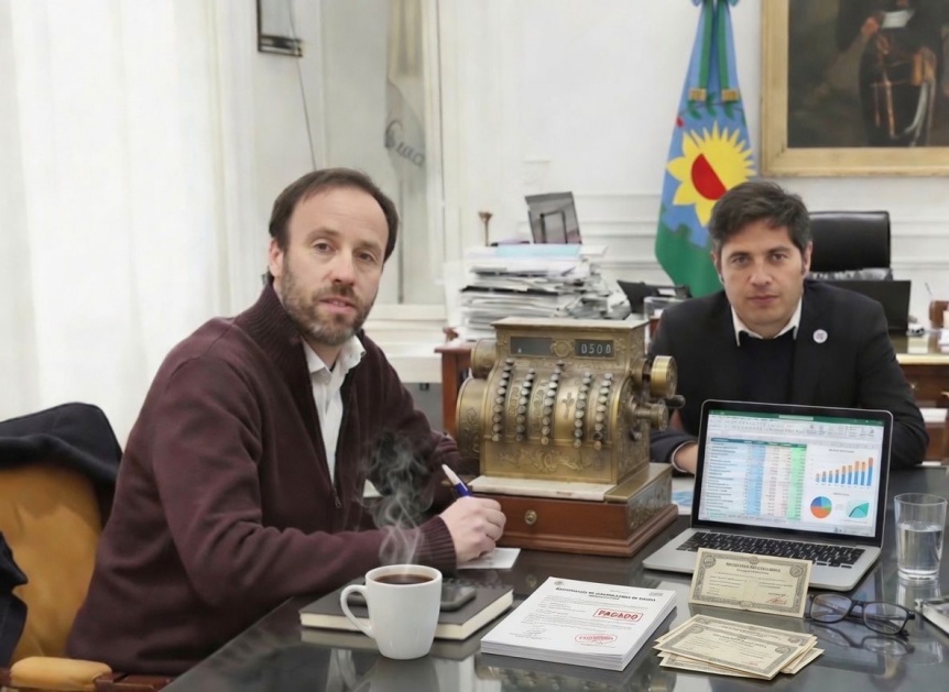 Kicillof busca financiamiento de corto plazo con m�s de $541 mil millones en Letras